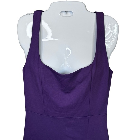 Socialite Purple Maxi Sleeveless Dress Cocktail Night Out - Picture 6 of 6